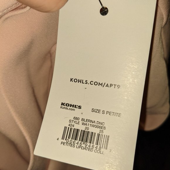 Apt 9 light pink dress top - Picture 4 of 4